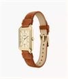Fossil Raquel 23 mm Three-Hand Date Medium Brown Leather Fossil Watch ES5504 - alternate view 4