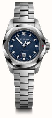 Victorinox I.N.O.X. Small (32mm) Blue Dial / Stainless Steel Bracelet 242038
