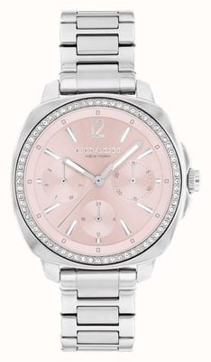 Coach Women's Kitt (34mm) Pink Dial / Stainless Steel Bracelet 14504392