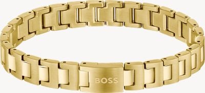 BOSS Jewellery Men's Candor Gold PVD Stainless Steel Bracelet 1580753
