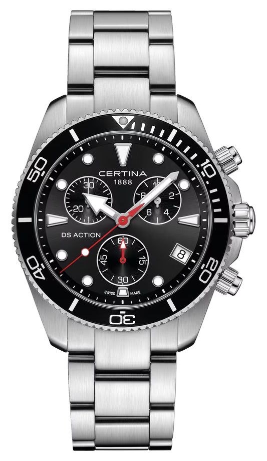 Certina C0484171105100 DS Action Quartz Chronograph (42mm) Watch