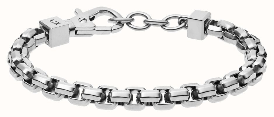 Armani Exchange Men's Stainless Steel Chain Bracelet AXG0045040