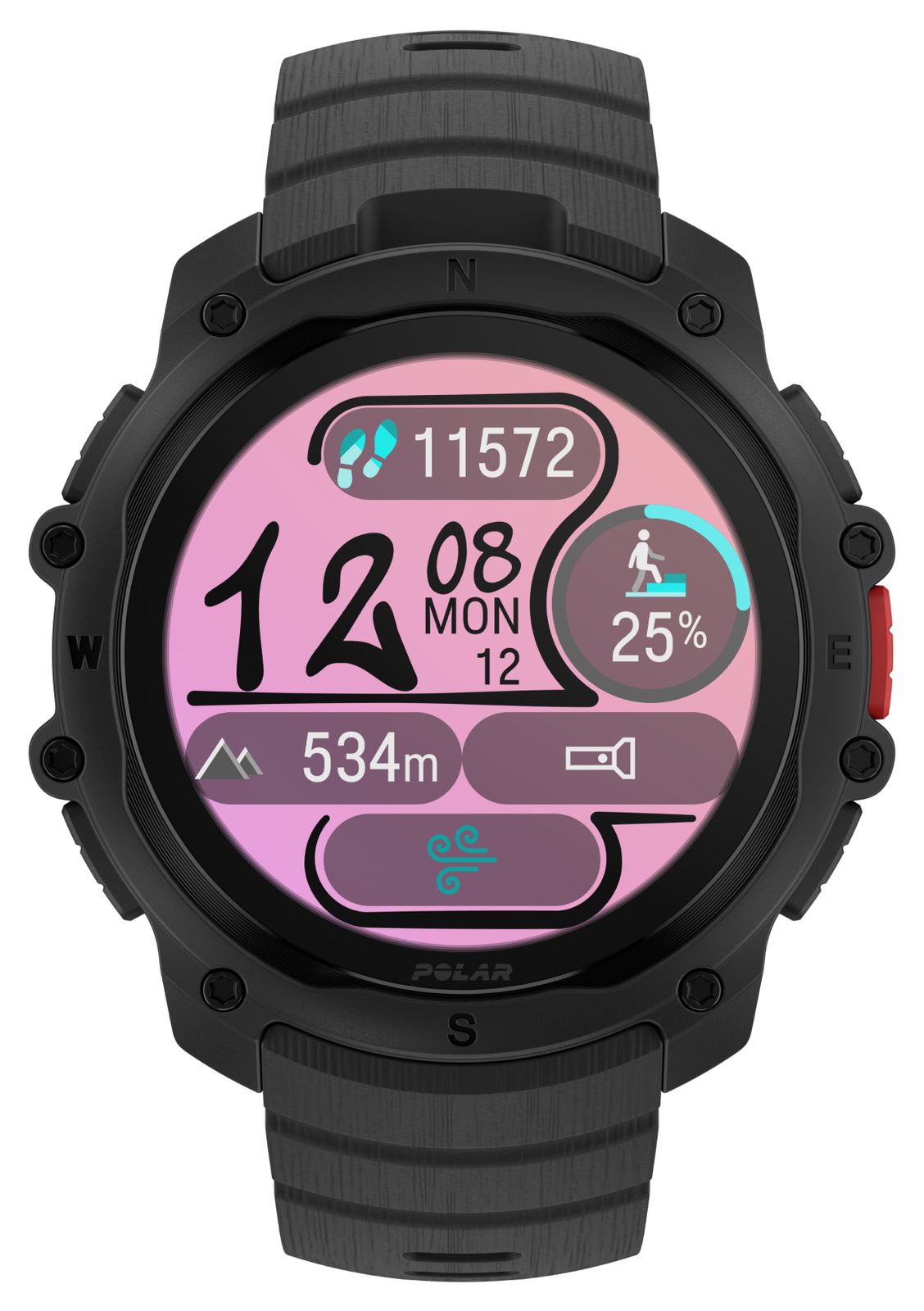 Polar 900116713 Street X – AMOLED GPS Urban Sports Watch (