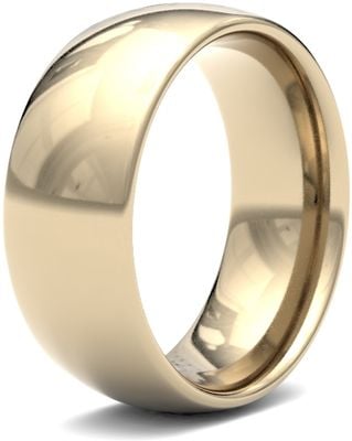 James Moore Wedding Rings | 9ct Yellow Gold | 8mm | Medium | Traditional Court | AG_8LMC-9Y