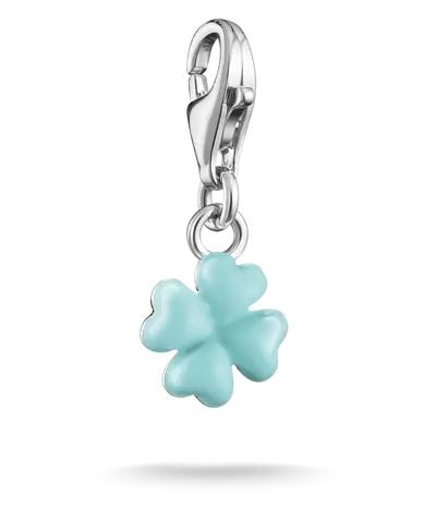 Thomas Sabo 2257-M02-6 Green Cloverleaf Charm â Original Jewellery