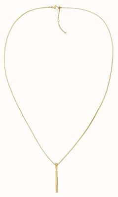 Tommy Hilfiger Womens Gold Tone LINEAR Necklace 2780951