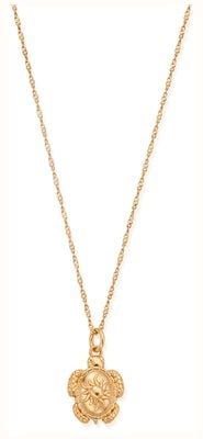 ChloBo TREASURES OF BALI Sheltered Glow Necklace - 18ct Gold Plated GNTRC3505