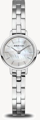 Bering Women's Classic (22mm) Mother-of-Pearl Dial / Stainless Steel Bracelet 11022-704