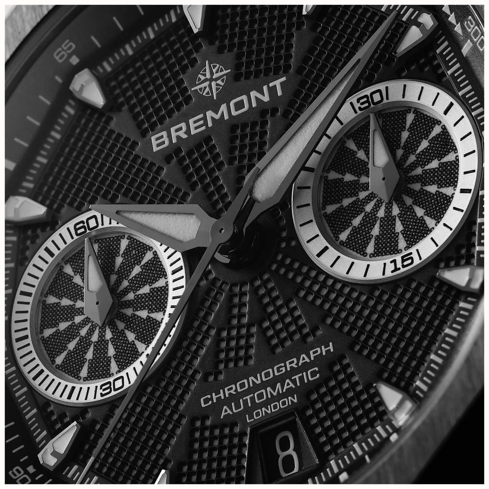 Bremont Supernova Chronograph Automatic (41mm) Black Galvanic Metal Dial / Stainless Steel Bracelet SN41-CHR-SS-BK-B - alternate view 7