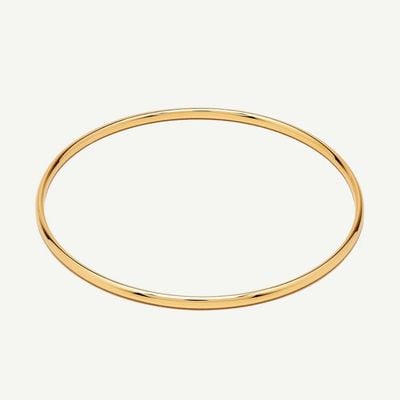 D.LOUISE Classic Gold Plated Bangle