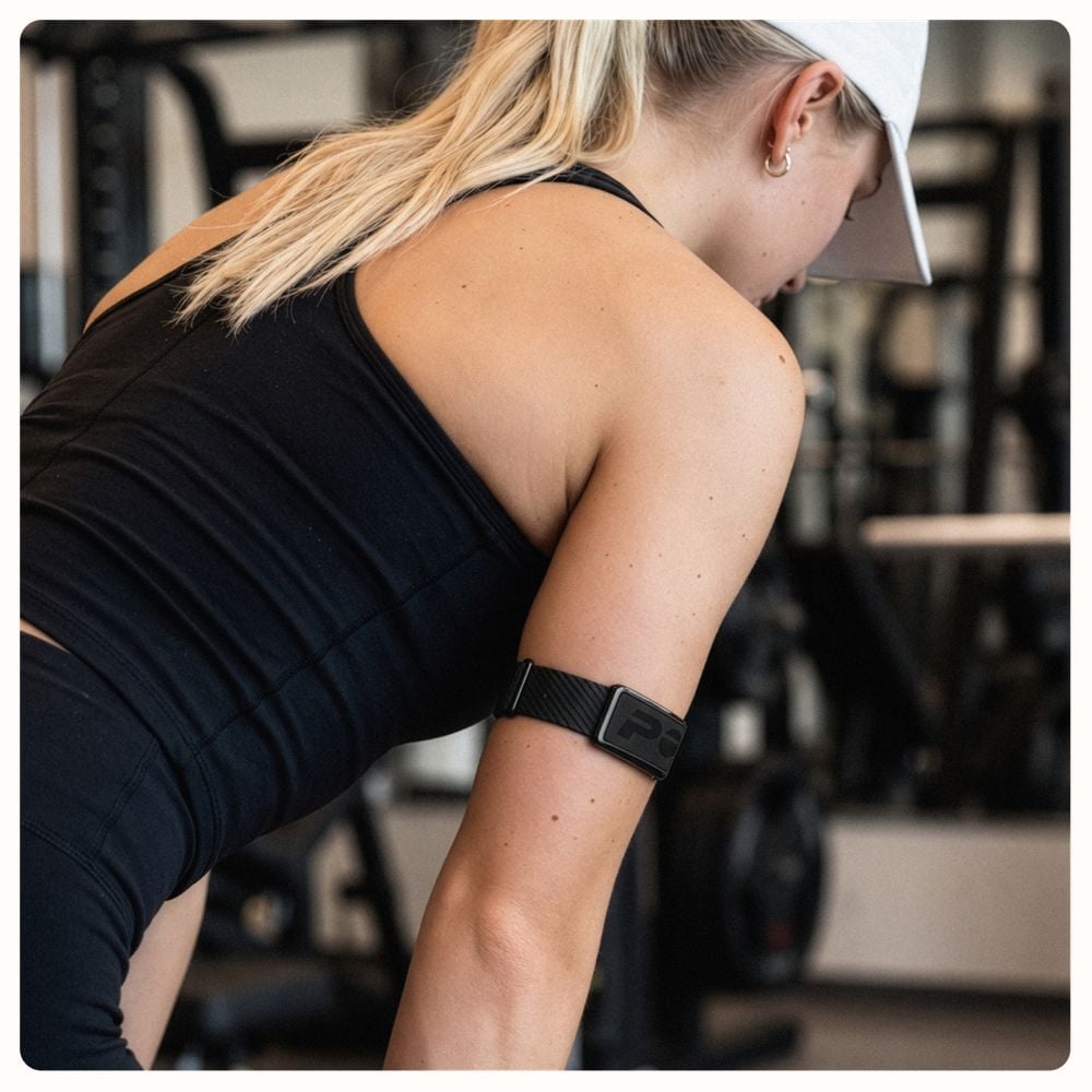 Polar Loop Grey Elastic Textile Armband (S-M) - STRAP ONLY 910121505 - alternate view 6