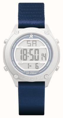 RZE GP Elastic Nylon Strap (20mm) - Navy Blue Watch GP-ELASTIC-20-NAVY