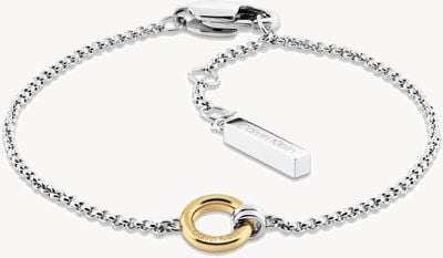 Calvin Klein Duality Two-Tone Silver Bracelet 35000955