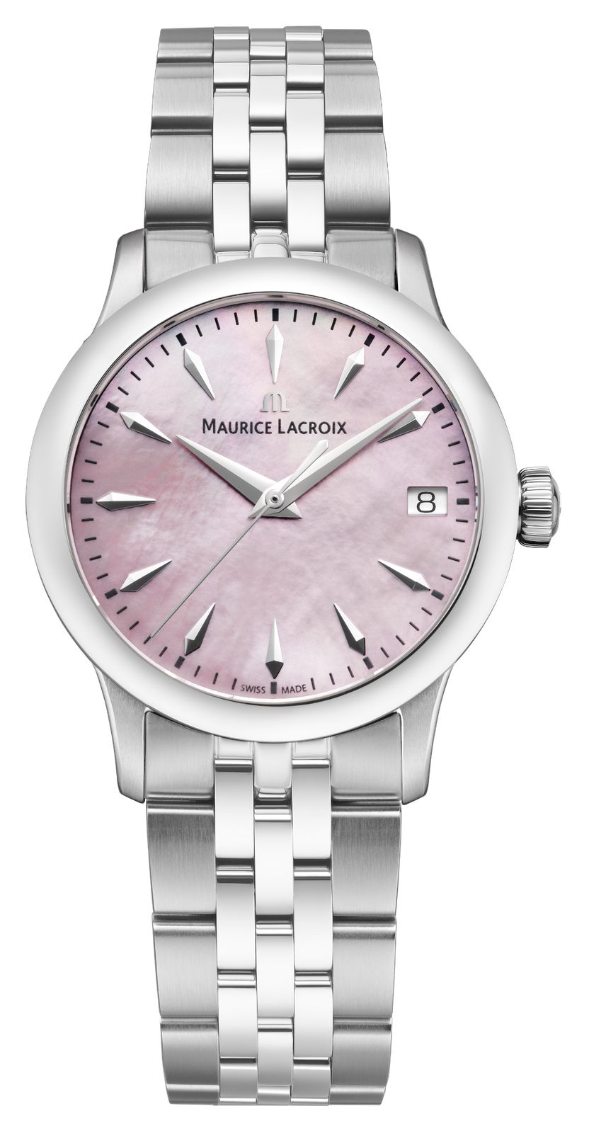 Maurice Lacroix 751006-SS002-560-1 1975 Quartz (33mm) Pink Watch