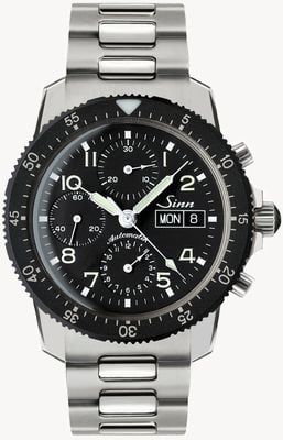 Sinn 103 St The Traditional Pilot Chronograph (English Date) 103.035 TWO LINK BRACELET