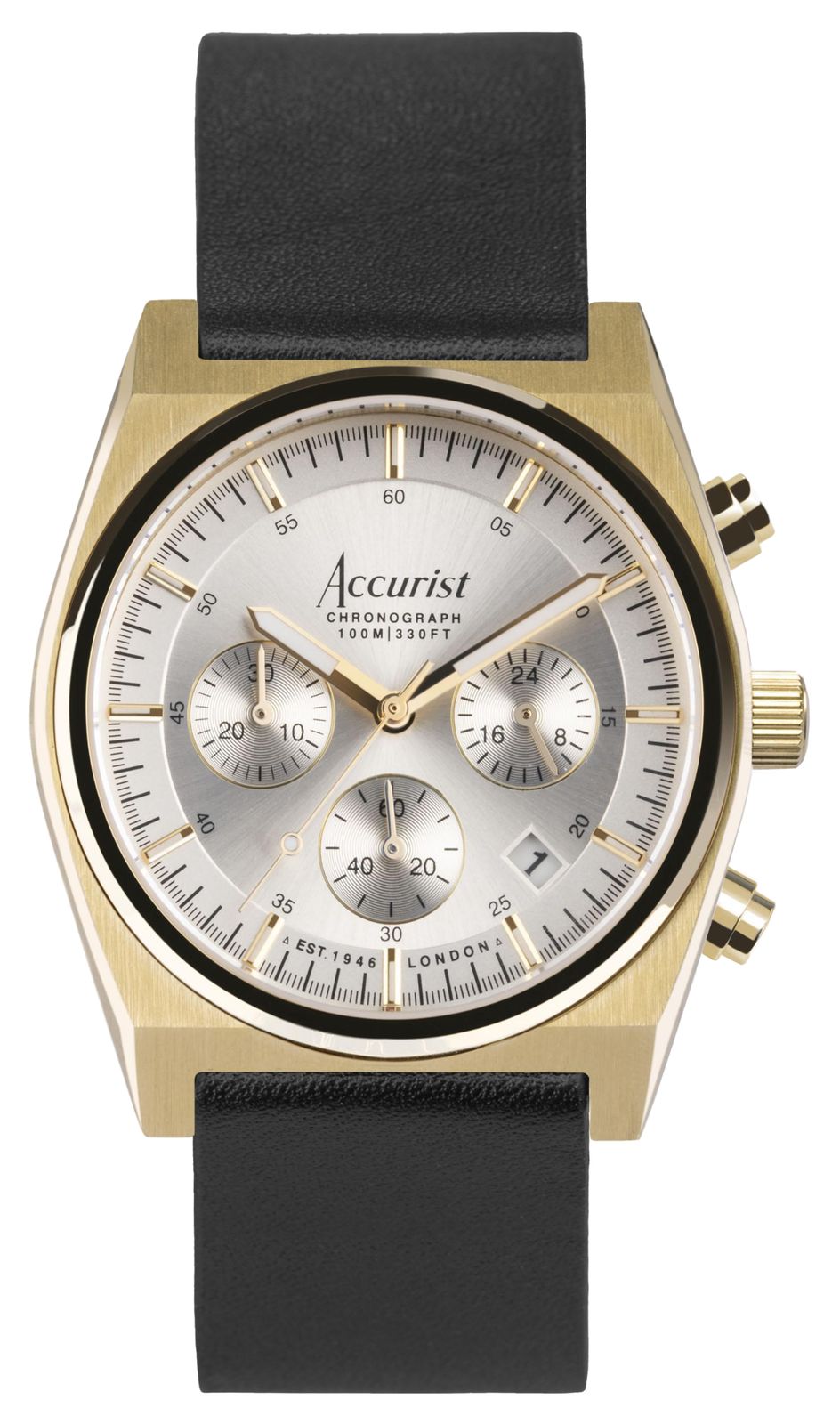 Accurist 70005 Men’s Origin Quartz Chronograph (41mm) Silver Watch