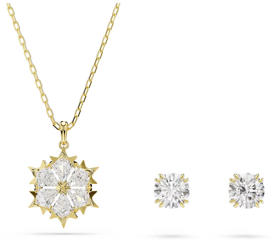 Swarovski 5758002 Magic set, Set (2), Mixed cuts, Snowflake Jewellery