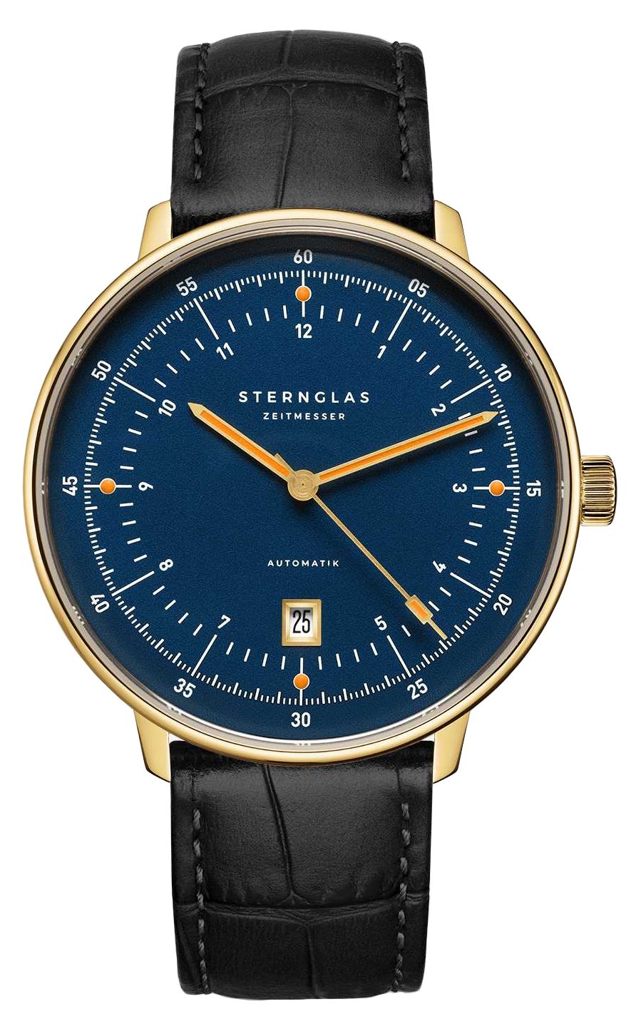 STERNGLAS S02-HHM07-HE03 Hamburg Automatic (42mm) Blue Dial Watch