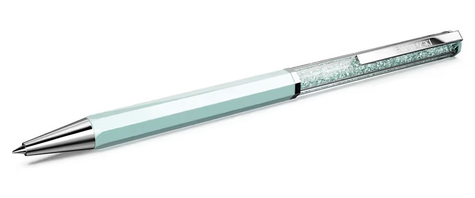 Swarovski 5760216 Crystalline ballpoint pen, Blue lacquered Jewellery