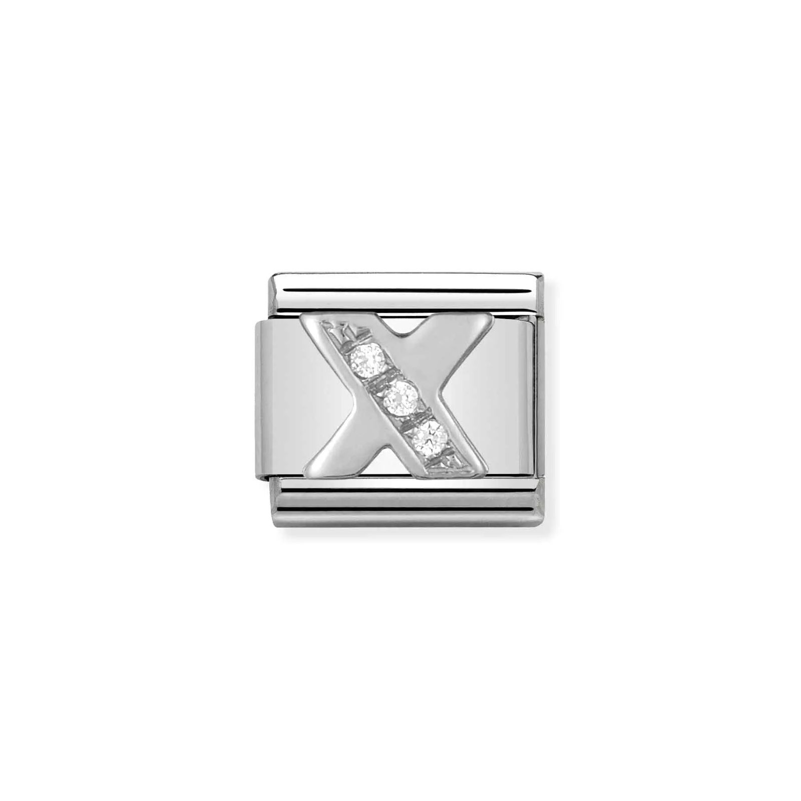 Nomination 330301/24 Classic Letter X Sterling Silver & Jewellery