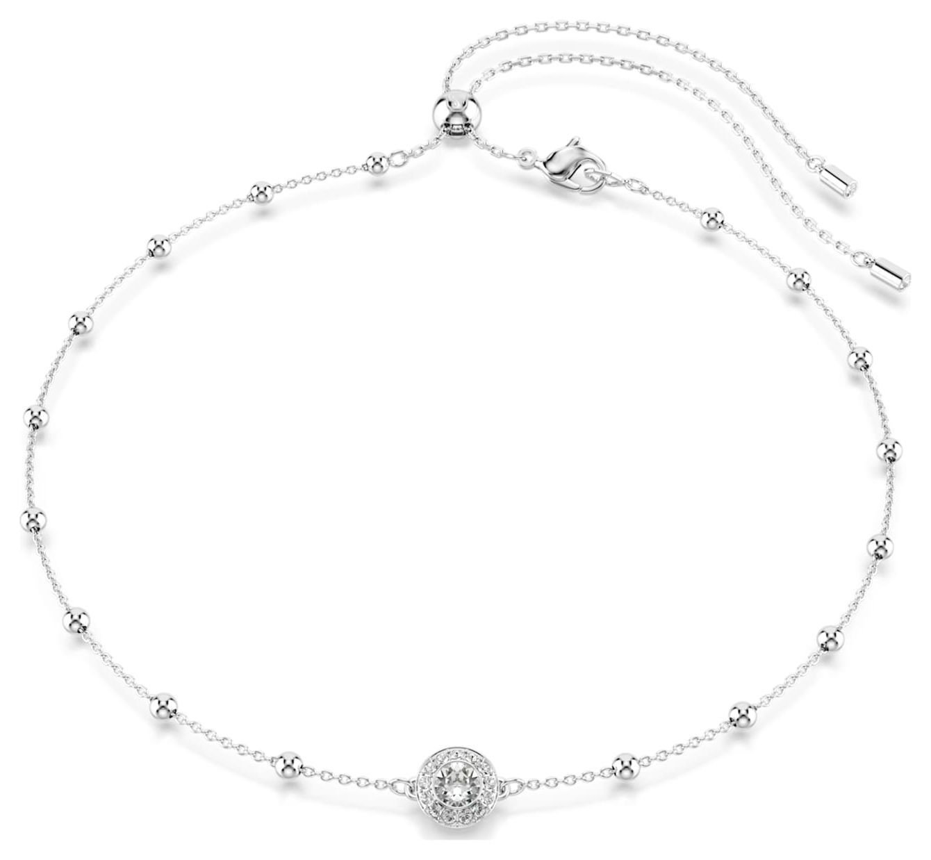 Swarovski 5733116 Una Angelic Pendant, Round Cut, Double Jewellery