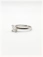 James Moore & Co 0.80ct Princess Natural Diamond Platinum Solitaire Ring J40893 - alternate view 2