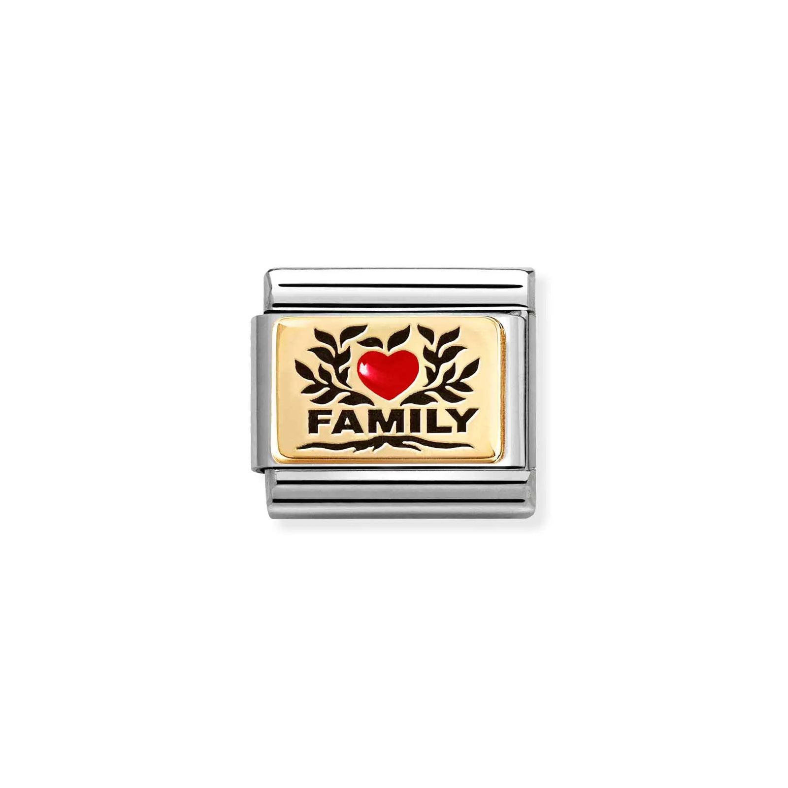 Nomination 030289/07 Classic Family Heart Enamel Charm Jewellery