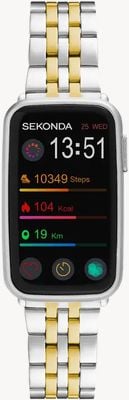 Sekonda Track Smartwatch (26mm) Digital Display / Two-Tone Alloy Bracelet 30280