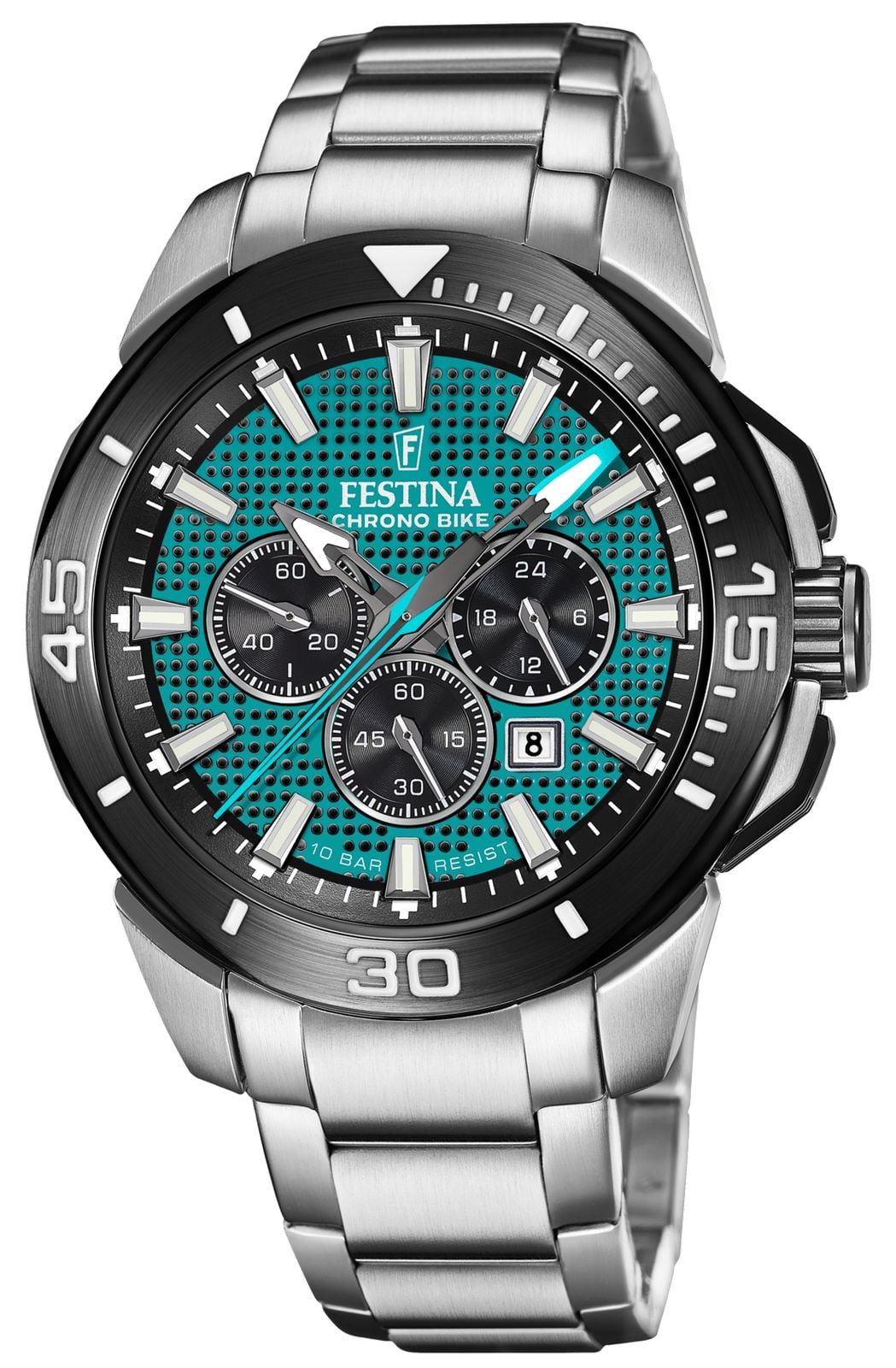 Festina F20641/3 Chrono Bike Quartz (47mm) Turquiose Dial / Watch