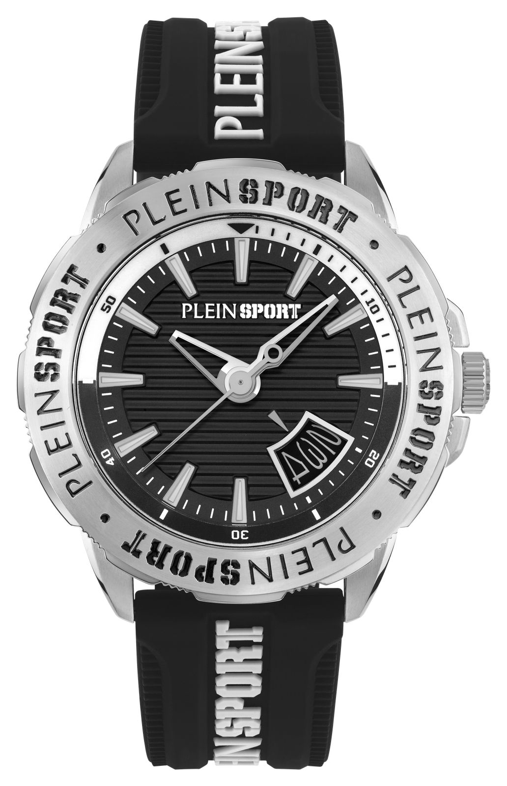 Plein Sport PSGDA0424 RAMPAGE Date (44mm) Black Dial / Watch