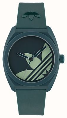 Adidas PROJECT THREE (42mm) Green Dial / Green Bio-Resin Strap AOST25541
