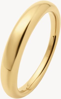 D.LOUISE Dome Ring Gold Plated