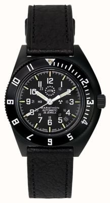 Marathon US 250 Limited Edition Anthracite Navigator SSNAV-D (41mm) Black Dial / Black Bison Leather Strap WW194030AN-US250