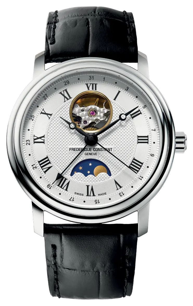 Frederique Constant FC-335MC4P6 Classics Moonphase Heart Watch