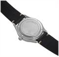 Damasko DF10 Three-Hand Manufacture (39mm) Black Dial / 'Vintage' Black Leather Strap Watch DF10 BLACK - alternate view 4