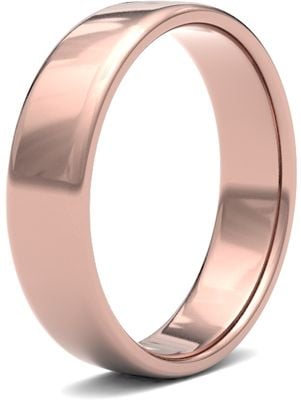 James Moore Wedding Rings | 9ct Rose Gold | 5mm | Light | Soft Court | AG_5LLS-9R