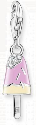 Thomas Sabo Charm Club Pink Enamel Ice Lolly Charmista 1999-041-7