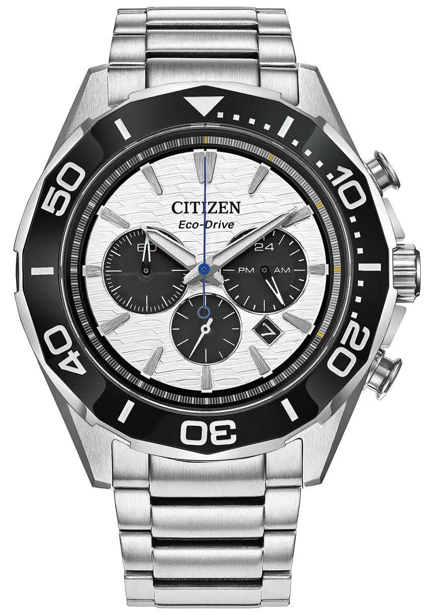 Citizen CA4730-59A Eco-Drive Sport Chronograph (43mm) Silver Watch