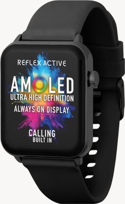 Reflex Active Series 30 Amoled Smart Watch (36mm) Black Silicone Strap RA30-2186