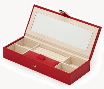 WOLF Palermo Red Safe Deposit Box 213572