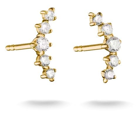 Thomas Sabo H2375-M01-14 Classic Gold Plated Stud Earrings Jewellery