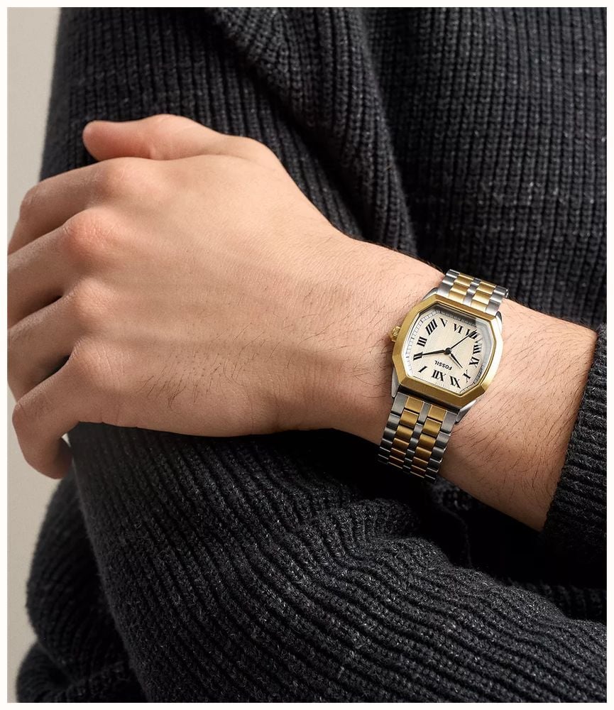Fossil Harlow 33 mm Three-Hand Two-Tone Stainless Steel Watch FS6212 - alternate view 6