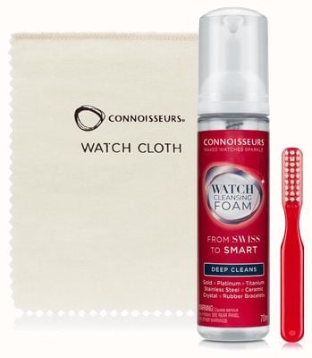 Connoisseurs® Watch Cleansing Foam Kit with Brush and Cloth CONN789
