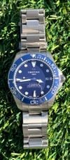Customer picture of Certina DS Action Diver Powermatic 80 (40.5mm) Blue Dial / Titanium Bracelet C0484074404100