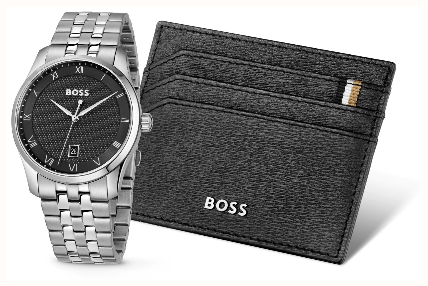 BOSS Graceful Mina Stainless Steel Black Dial Watch 1570204 - alternate view 4