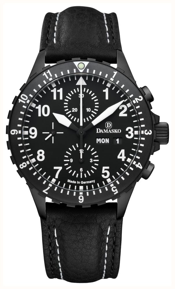 Damasko DC66-BLACK-BW-STITCH-STANDARD-ENGLISH