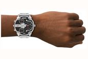 Diesel Mr Daddy Slim Stainless Steel bracelet Black dial DZ7498 - alternate view 4