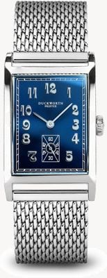 Duckworth Prestex Centenary (24mm) Blue Dial / Steel Mesh Bracelet D803-03-ST