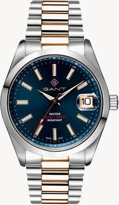 GANT EASTHAM 100M (42mm) Blue Dial / Two-Tone PVD Stainless Steel G161009