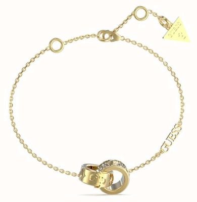 Guess Ladies 4G double circles bracelet JUBB03282JWYGS